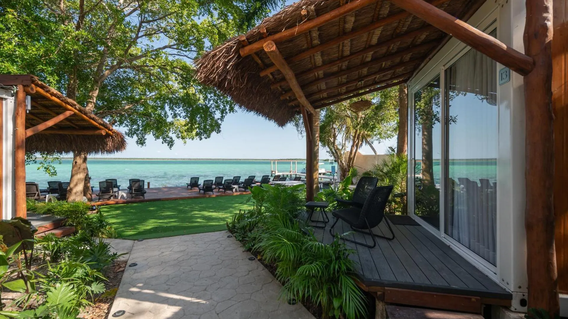 Hotel Casa Aakal Lagoon Front Bacalar